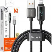 Mcdodo Laturi USB Lightning -kaapeli iPhonen pikalataukseen 1M LED