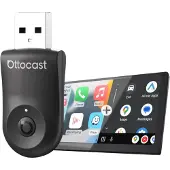 Ottocast Mini 2-in-1 langaton sovitin CarPlay / Android Auto CA505-T