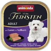 Animonda Dog | Vom Feinsten Adult | Märkäruoka koirille - 150 g rasia - Lammas ja viljat 150 g