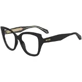 Moschino MOS665 52/17/140 mustat asetaattikehykset NAISILLE MOS665