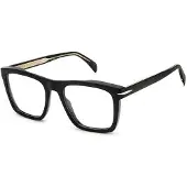 David Beckham DB 7020 53/20/145 mustat asetaattikehykset MIESTEN DB 7020