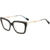 Missoni MIS 0167 53/16/145 musta kuvio vihreät asetaattikehykset NAISILLE MIS 0167