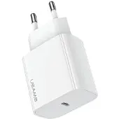 Usams CC226 T65 20W PD-pikalaturi - Valkoinen