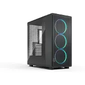 Fractal Design Epoch XL Black TG RGB Light Tint, ikkunallinen miditornikotelo, musta