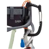 Petzl Unisex Sama Dark Gray Kiipeilyvarusteet L
