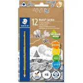 Staedtler Laatikko 12 Kolmionmuotoista Jumbo Triplus-kynää