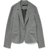 Vero Moda Bleiseri 'Julia' harmaa / vaaleanharmaa