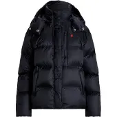 Ralph Lauren for woman. 211932183001 Quilted water repellent marine waterproof coat (XL), Casual, Sustainable, Recycled nylon, Navy