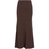 Vila Viril Ankle Knit Skirt - Noos - Brown - S