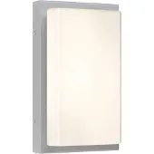 LCD Ulkoseinävalaisin liiketunnistimella 059, himmennettävä, Alumiini/harmaa/sinkki, Ruostumaton teräs, Moderni