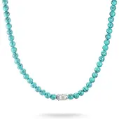 Thomas Sabo ELYNDRA turkoosi kaulakoru KE2335-405-17-L55