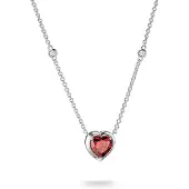 Thomas Sabo ELYNDRA hopeinen sydänkaulakoru KE2365-051-10-L50V