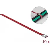 DeLOCK 18784, Terästä, Punainen, 500 mm, 7,9 mm, 10 kpl