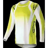 Alpinestars Techstar Push MX-pusero Keltainen/Neonvalkoinen Miehet, size L