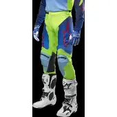 Alpinestars Racer Hoen Crossihousut Neonkeltainen/Sininen/Punainen Miehet, size 30