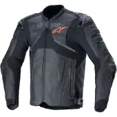 Alpinestars Atem V5 rei'itetty moottoripyörän nahkatakki