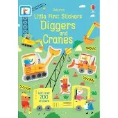 Hannah Watson Little First Stickers Diggers and Cranes