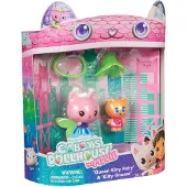 Gabby's Dollhouse Gabby's Movie 2 Pack Figure - Crystal Garden - Pink - ONE SIZE
