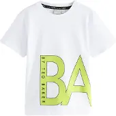 Lyle & Scott Plain T-Shirt - White - 122-128