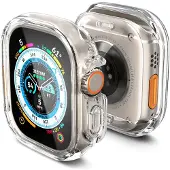 Spigen Ultra Hybrid – kotelo Apple Watch Ultralle 49 mm (kirkas)
