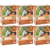 Bozita Tetra Chunks -säästöpakkaus 24 x 370 g - Hyytelö: Sterilised, kanaa ja naudanlihaa