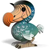 Eugy Dodo 3D-palapeli, 30 osaa ympäristöystävälliset opettavaiset oppimispalapelit lapsille 6+