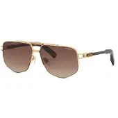 Chopard SCHM12 62/14/145 kiiltävä ruusukulta aurinkolasit MIEHILLE SCHM12
