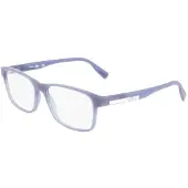 Lacoste L3649 52/15/135 Matte siniset silmälasit lumi Bio-injektoitu POIKA L3649