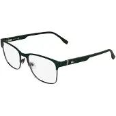 Lacoste L2319 54/18/145 Matte vihreät metalliset silmälasit MIEHILLE L2319