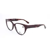 Lacoste L2906 55/16/145 Tummanpunaiset Näkölasit Akryyli NAISILLE L2906