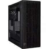 Asus ProArt PA602 Wood Edition -miditornikotelo ikkunalla, musta, puu