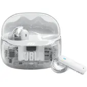 JBL Tune Beam 2 nappikuulokkeet aktiivisella melunvaimennuksella, Ghost White