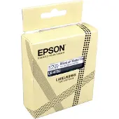 Epson Matte Tape Clear/Black 12mm 8m (C53S672065)