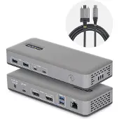 StarTech.com – USB-C Dock 2x DP 4K60 1GbE 100W PD (201UE-USBC-DOCK)