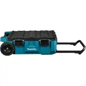 Makita P-91001 pyörillä ja vetoaisalla Maktrak kuljetuslaatikko