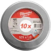 Milwaukee Hiova katkaisulaikka PRO+ SCS41; 125x1,0 mm; 10 kpl.