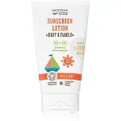 WoodenSpoon Baby & Family aurinkosuojamaito koko perheelle SPF 50 150 ml