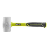 Ryobi Valkoinen kuminuija lasikuituvarrella 450 g