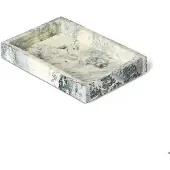 Ferm Living Mist koristetarjotin 15x20 cm Emerald-off white