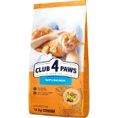 Club 4 paws Premium Täysrehu aikuisille kissoille lohen kanssa, 14 kg