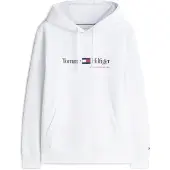Tommy Hilfiger Collegepaita musta / valkoinen