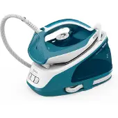 Tefal Express Easy SV6131 -höyrysilityskeskus, 2200 W, 5,8 bar, 1,7 l, valkoinen/sininen