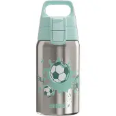 SIGG Shield ONE, Päivittäinen käyttö, 500 ml, Urheilukansi, Ruostumaton teräs, Hopea, Lapsi