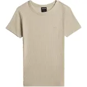 G-Star Slim Rib T-Shirt - Beige - Women