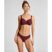 Hunkemoller Sophie Thong - Burgundy - XS