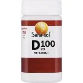 Sana-Sol Helposti nieltävä D-vitamiini 100 mikrog