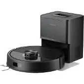 Roborock Q7 TF+, Pussiton, musta, Pyöreä, Pölypussi, 3 renkaita, 0,2 L
