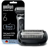 Braun 64B Series 6 -vaihtoterä, musta, ruostumaton teräs