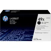 HP 49XD Värikasetti musta