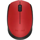 Logitech M171 Hiiri Musta, Punainen